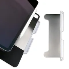 Thankscase マジックホルダー Apple Pencil 2 Pencil Pro対応 マジックキーボードとキーボードフォリオ用 ハンドメイド 超薄型スチ [ホワイト] [for Apple Pencil 2nd Gen and Pencil Pro]