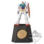 【中古】「非常に良い」一番くじ 機動戦士ガンダム 35th ANNIVERSARY ラストワン賞ガンダムフィギュアラストワンカラーver.