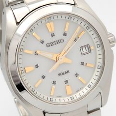 SEIKO メンズソーラー腕時計 V158-0AB0 動作良好 周径18.5cm - メルカリ