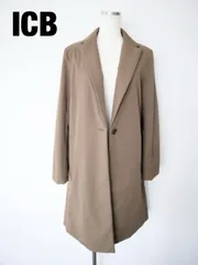 ICB　アイシービー　〈4大機能付き〉Stretch Function チェスター型コート　定価51700円　Lサイズ　JPN 9　緑系カーキ　ロング　綺麗め　おしゃれ　お出掛け　送料込み　6460723