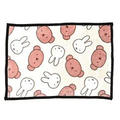 ミッフィー ひざ掛け ブランケット ふたりでぬくぬく miffy キャラクター グッズ