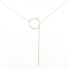 K18YG 淡水パール ネックレス 3.8mm