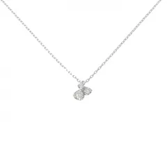 ロイヤル アッシャー ダイヤモンド ネックレス 0.07CT