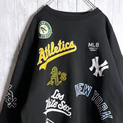 【国内正規品】MLB メジャーリーグベースボール マルチロゴプリント スウェット トレーナー