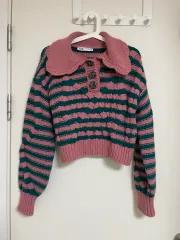 ザラ カラ ニット