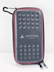 【HY】【美品】HORI ヒロ タフポーチ PSV-027 PS Vita用 保護ケース 携帯収納 EVAハード構造 カラビナ付き PCH-1000/2000対応 アクセサリ/ゲーム周辺機器[ゆうパケット発送、送料無料]HY003