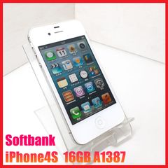 ジャンク】Softbank iPhone4S 16GB A1387 - メルカリ