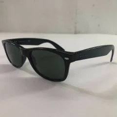 04w5507∞※【中古】 Ray-Ban レイバン サングラス NEW WAYFARER CLASSIC ニューウェイファーラー クラシック RB2132 黒縁 52□18 3N 【八王子店】