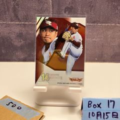 張本美和 エポック カード 単複2勝の活躍で2季連続プレーオフMVP