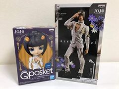[중고] [매우 좋은] 조조의 기묘한 모험 황금 바람 Qposket 부챠라티 2종 세트