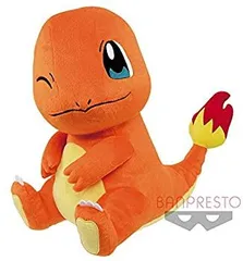【中古】「非常に良い」ポケットモンスター しっぽみてみて めちゃでか ぬいぐるみ ヒトカゲ プライズ アミューズメント