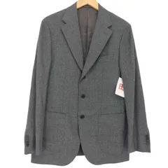 ユナイテッドアローズグリーンレーベルリラクシング UNITED ARROWS green label relaxing REDA ACTIVE フラノ 無地 3B HXD 2P ジャケット メンズ JPN：48 