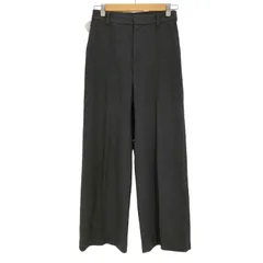 ユニクロ UNIQLO ブラッシュドジャージーワイドパンツ 丈長め レディース JPN：M 