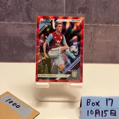 2019-20 PANINI CHRONICLES DONRUSS Bjorn Engels 31/99 ASTON VILLA FC Press Proof Red カード