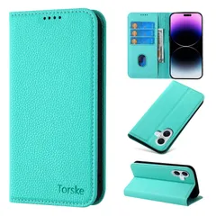 新品 Torske iPhone16 ケース 手帳型 いphone16 ケース 内蔵マグネット式 スマホケース iPhone 16 手帳型 アイホン16ケース iPhone16手帳型ケース カード入れ 防塵 上質 やさしく手触りが快適 おしゃれ シンプル あい