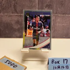 2018-19 Panini Donruss Kylian Mbappe Paris Saint-Germain Press Proof カード