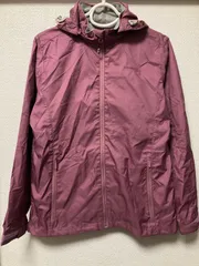 美品　ナイロンパーカー　くすみパープル　M