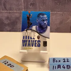 2021 Panini Donruss Elite LeBron James Cleveland Cavaliers Title Waves Insert カード