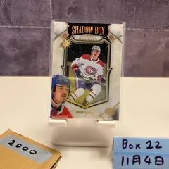 2022 Upper Deck SPx Arber Xhekaj 75/99 Montreal Canadiens Shadow Box Hologram Rookie カード