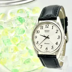 【新品電池】SEIKO セイコー Chronos クロノス メンズ 腕時計 シルバー 8121-8000 370473 新品ベルト