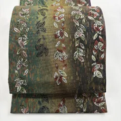 訪問着 未使用 袷 薔薇地紋入り【ロゼ 草野一騎】落款入り 正絹 12288 訪問着 未使用 袷 薔薇地紋入り【ロゼ 草野一騎】落款入り 正絹 12288