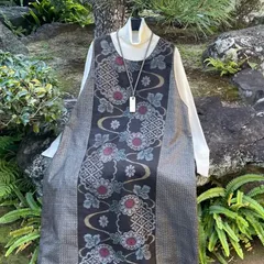 着物リメイク【どんでん返しで作るジャンパースカート】実寸大型紙