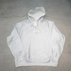 極美品 Supreme シュプリーム x MM6 Maison Margiela Foil Box Logo Hooded Sweatshirt White ボックスロゴ パーカー マルジェラ L白412P♪