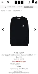 2025年最新】GIVENCHY スター スウェットの人気アイテム - メルカリ