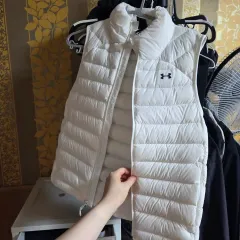 アンダーアーマー レディース 白 ダウン ベスト