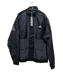 【新品】adidas ウーブンジャケット オーバーサイズ メンズM 黒