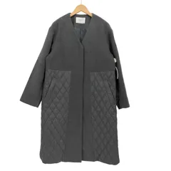 オペークドットクリップ OPAQUE.CLIP 24AW ウールカシミヤブレンド キルティングドッキングコート  レディース JPN：L のサムネイル