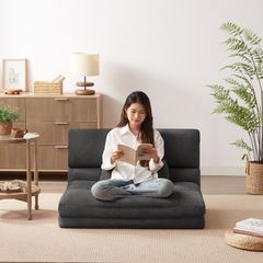 数量限定セール」 1人用ソファ ラウンジチェア シェニール生地 無垢材