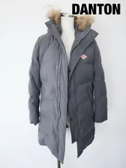 DANTON　ダントン　BEAMS別注ダウンコート　Sサイズ　３６　グレー ベージュ ブラック　アウター　アウトドア　上着　送料込み　6460574