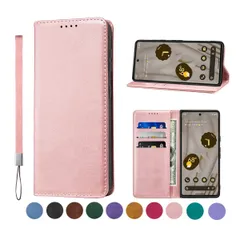 【在庫処分】カードポケット おしゃれ スマホケース スタンド機能 ベルトなし 内蔵マグネット開閉式 耐衝撃 手帳型 手帳型 便利 ケース ケース ケース ルピクセル7 カバー スプラット同梱 9A 9A 9A Pixel Pixel 携帯ケース(ピンクゴールド