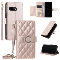 【数量限定】ケース 強力マルチカード収納 ケース 手首ベルト、斜め肩ベルト両用 Pixel Pixel 9A 9A スマホケース スタンド機能付き 財布型 耐衝撃 耐摩擦 おしゃれグーグルピクセル 全面保護 高級PUレザー おしゃれ小香風 人気上品な 手帳型