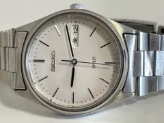 電池交換済　SEIKO セイコー スピリット 7N48-7A00 シルバー文字盤 デイデイトメンズ腕時計