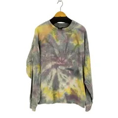 ザラ ZARA タイダイ 鹿の子 クルーネックスウェット メンズ JPN：M 