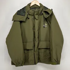 ゴースローキャラバン 撥水ナイロンダウンパーカー(カーキ/Ｍ)