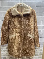 【B1-54】◇axes femme   サイズM    コート　　茶色