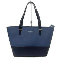 Kate spade(ケイトスペード) ショルダーバッグ - PXRU5318 ネイビー×黒 レザー