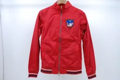 中古 レディース キャロウェイ Callaway ブルゾン M 赤 レッド 訳あり 長袖 2WAY/袖取り外し可能