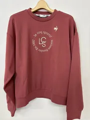 新品タグ付き le coq sportif（ルコックスポルティフ）スウェット HEAT NAVI レディース LT4FLT02L 0サイズのサムネイル