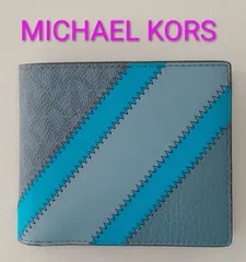 AMW03 マイケルコース 未使用美品 2つ折り財布 メンズ