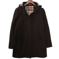 人気】Burberry London バーバリーロンドン ウール混 コート ノバ