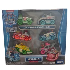 パウパトロール ダイキャストビークル ギフトパック ネオン