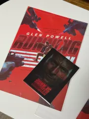 未開封 ザ・ランニングマン A3ポスター+アートカード set