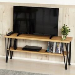 LOWYA 天然木 テレビボード ヴィンテージ風 117cm - メルカリ