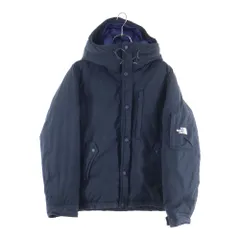 THE NORTH FACE (ザノースフェイス) PURPLE LABEL Mountain Short Down Parka モンキータイム別注 マウンテン ショート ナイロン フーデッド ダウンジャケット ネイビー ND2975N