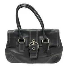 COACH(コーチ) ハンドバッグ ハンプトンソーホー F08A11 黒 レザー