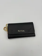 ■ Paul Smith ポールスミス キーケース ハート柄 ブラック 4連キーケース レディース